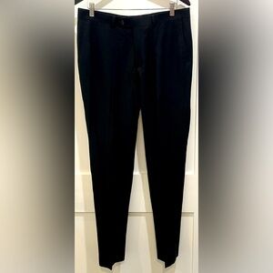 1670 Men's Black Pants pleated